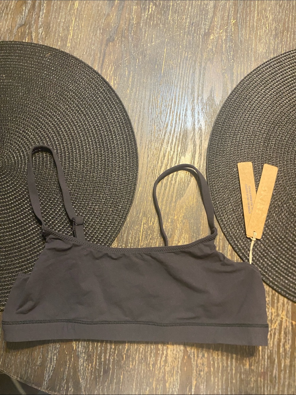 SKIMS Fits everybody scoop Bralette - Black small